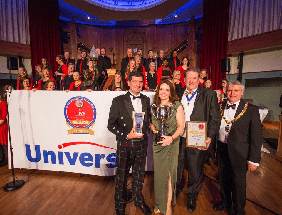Universal Commercial Relocation crowned winners of the British Association of Removers and BIFM Commercial Mover of the Year 2015