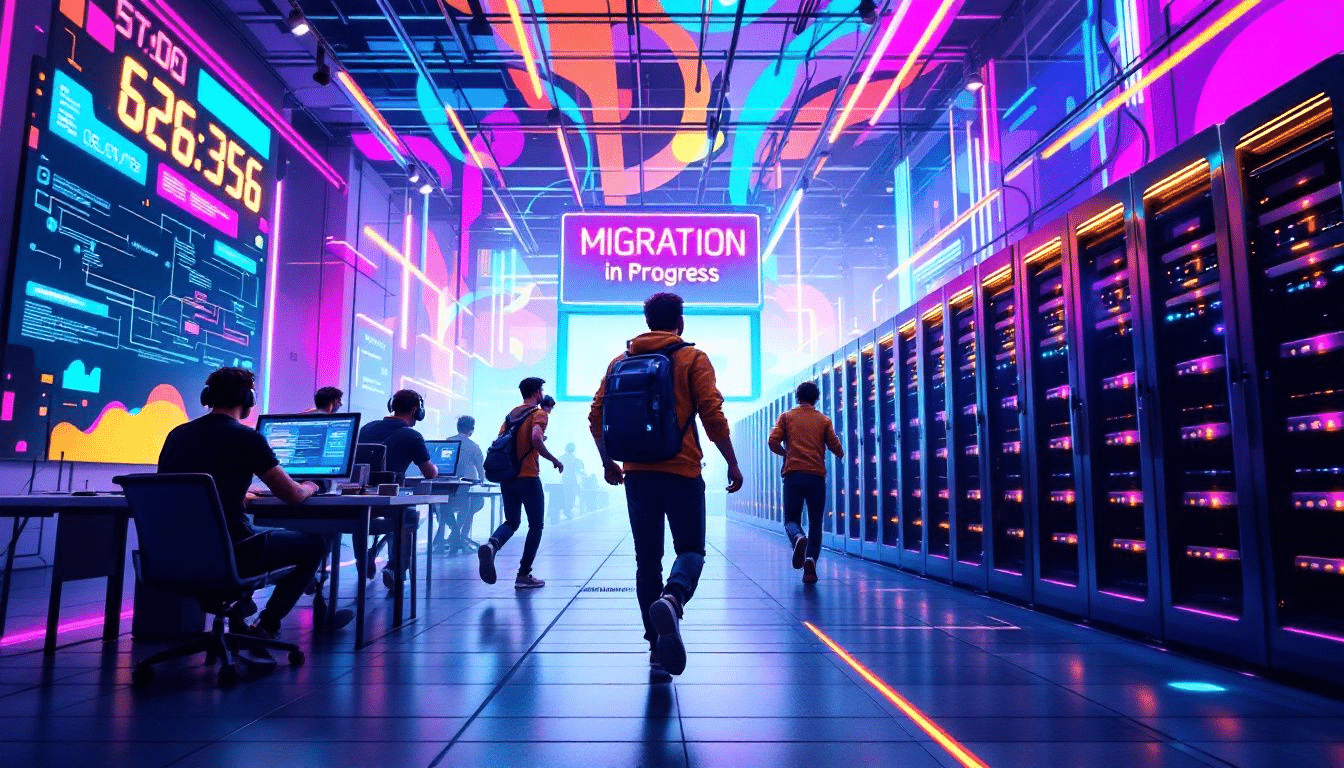 Specialized services for data centre relocation.